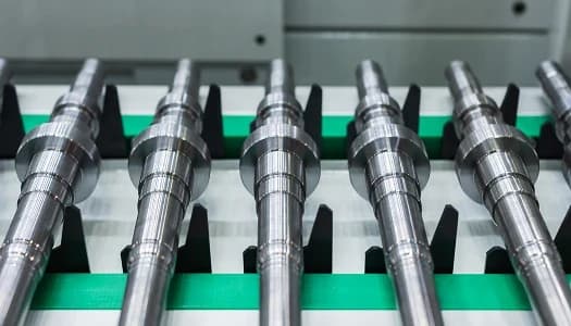 Equipamento metalúrgico em produção